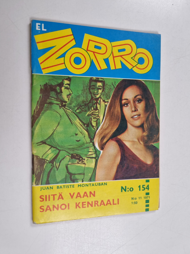 Juan Batiste Montauban : El Zorro 11/1971