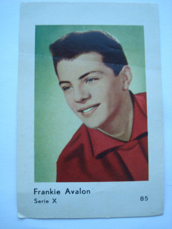 Purkkakuvat Hellas: Serie X n:o 85, Frankie Avalon