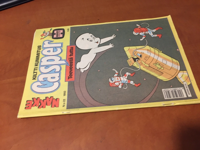 NAKKE LEHTI 22/1992 CASPER KUMMITUS HYVÄ