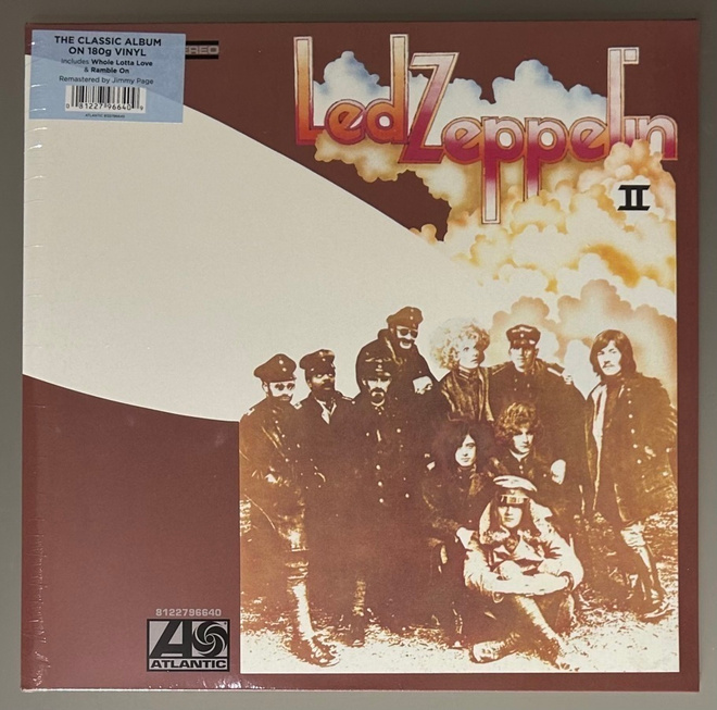 LED ZEPPELIN : II - LP, uusi