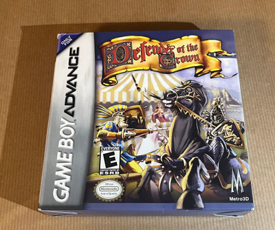 Defender of The Crown GBA NA CIB MINT