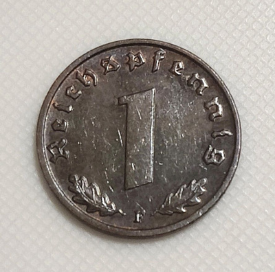 Saksa 1 Pfennig 1939F