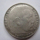 Natsi-Saksa 2 mark 1937 hopeaa - pikkukuva 2