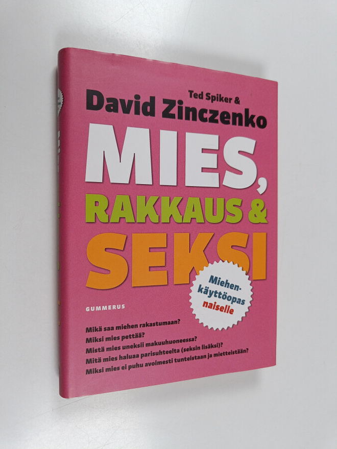 David Zinczenko : Mies, rakkaus & seksi : miehenkäyttöopa...