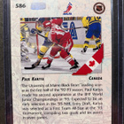1992-93 Upper Deck #586 Paul Kariya Rookie Card RC - pikkukuva 2