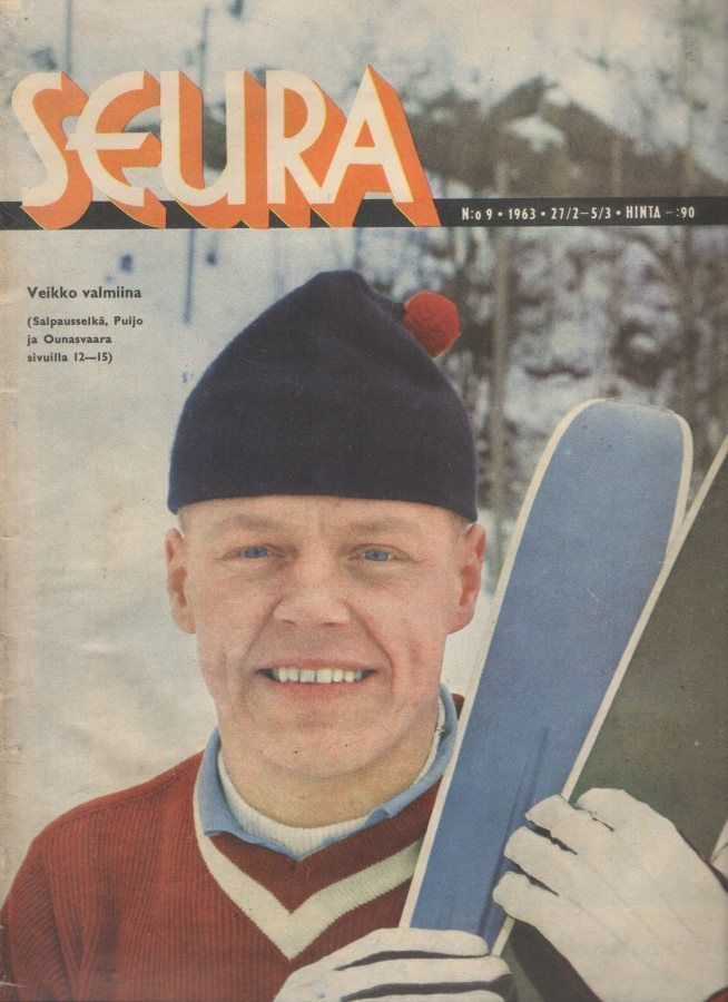 Seura n:o 9 1963 Veikko Kankkonen. Nancy. Matti Partanen