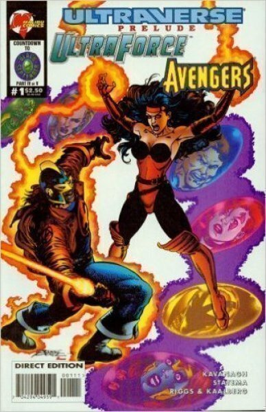 Ultraverse Prelude #1 UltraForce Avengers 1995 (Sarjakuva)