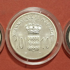 3 x Monaco hopeaa, Rainier III + Grace Kelly - pikkukuva 3