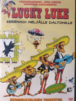Lucky Luke serenadi neljälle Daltonille DVD