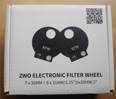 ZWO EFW Suodatinpyörä 8x 1,25"