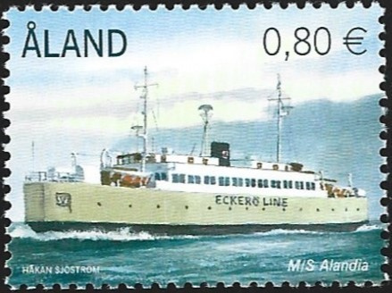 Åland 2011  Matkustajalauttoja   0,80 €  ** LaPe 331