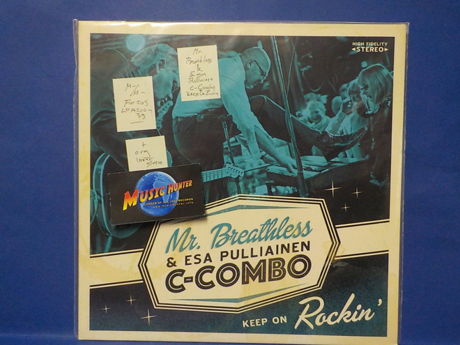 MR. BREATHLESS & ESA PULLIAINEN C-COMBO - KEEP ON.. M-/M- LP
