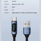 6A 66W USB A - USB Type C lataus/datakaapeli / 1m - pikkukuva 2