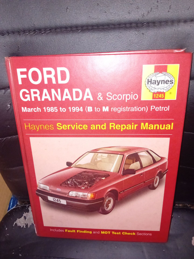 Korjausopas Ford Granada & Scorpio 1985-1994 ( SIS POSTIKULU