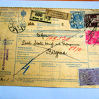 1919 Wien osoitekortti Zagrebiin tulomaan veromerkillä - pikkukuva 1