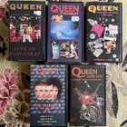 Queen VHS-kasetteja 5 kpl kasarilta/ysäriltä - pikkukuva 1