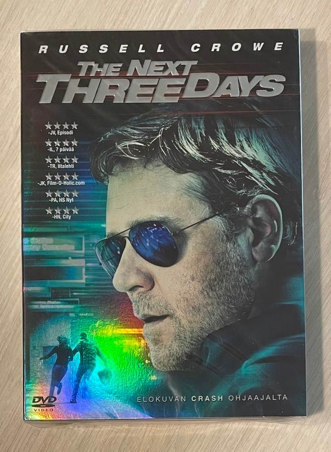 Next Three Days (2010) Russell Crowe, Liam Neeson (UUSI)