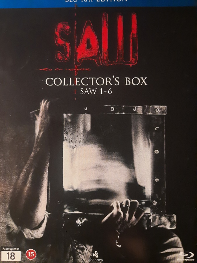 SAW COLLECTOR'S BOX   SAW 1 - 6  BLU-RAY