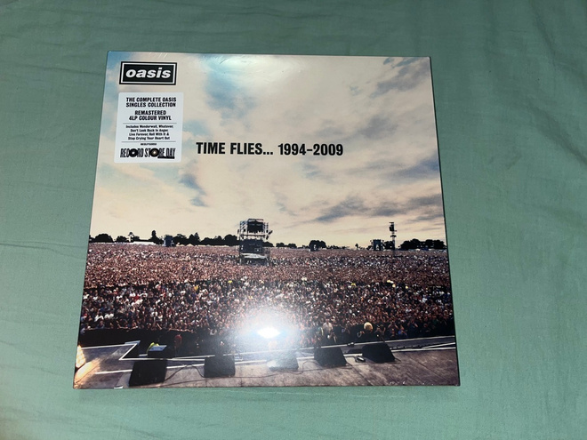 OASIS - TIME FLIES - 1994-2009 - 4LP BOXI - UUSI - RSD