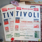 Mannermainen Tivoli mainos juliste 1962 2kpl - pikkukuva 2