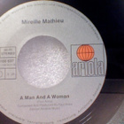 MIREILLE MATHIEU & PAUL ANKA::YOU & I / A MAN & A WOMAN:: 7" - pikkukuva 4