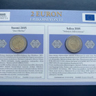 2€ 2015 Saksa + Suomi Monetan erikoissarja UNC - pikkukuva 2