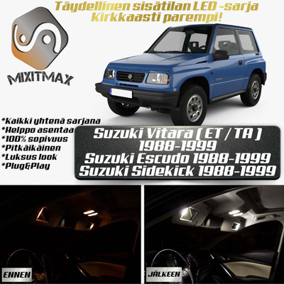 Suzuki Vitara / Escudo Sisätilan LED-sarja 6-osa
