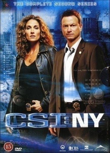 Csi:Ny Kausi 2 (6 dvd = 24 jaksoa = 993min(14156)