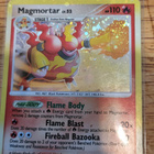 Magmortar #31 Pokemon Secret Wonders Holographic RARE card - pikkukuva 1