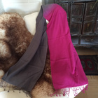 Affecto fuksia / harmaa pashmina kaulahuivi - pikkukuva 1
