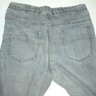 Mustanharmaat farkku legginssit koko S - pikkukuva 5