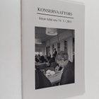 Konservaattoriliiton lehti nro 74, 3/2003 - pikkukuva 1