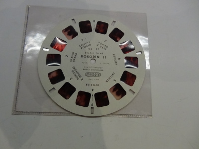 VIEW - MASTER, VANHA, "KIROTTU LINNA" KOKORIN