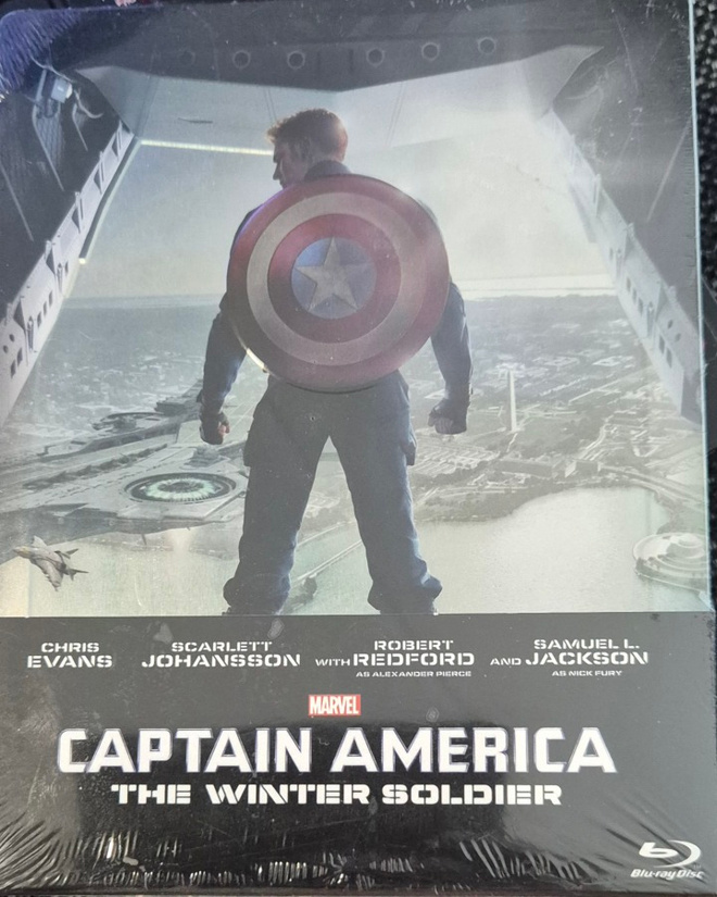 Captain America : The Winter Soldier -Blu-Ray.STEELBOOK