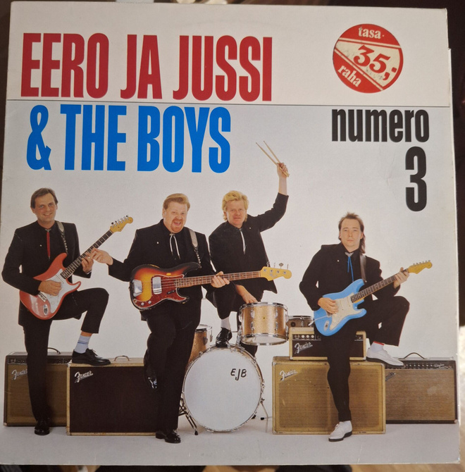 Eero ja Jussi and the boys. Numero 3 1986 (VG)