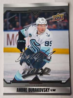 Andre Burakovsky 2024-25 MVP Silver Script