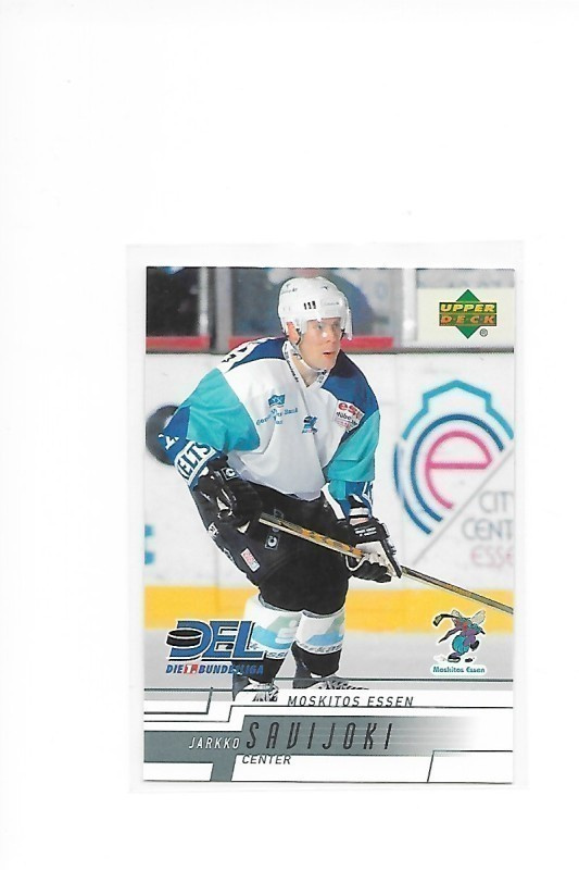 2001-02 DEL Cards #159 Jarkko Savijoki Moskitos Essen HPK