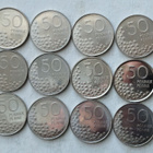 50 p. v. 1990-2001, circ+unc  12 kpl - pikkukuva 1