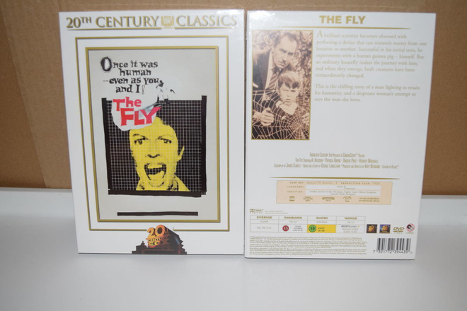 kärpänen  Fly  1958  Vincent Price  DVD