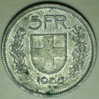 1968 Sveitsi 5 FR Confoederatio Helvetica - pikkukuva 2