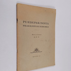 O. V. V. : Puhdepakinoita pikakirjoituslukemiseksi - pikkukuva 1