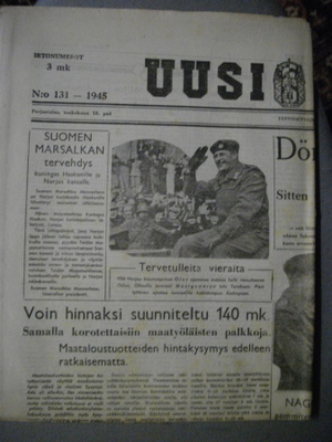 Uusi Suomi Nro 131/1945 (24.1)