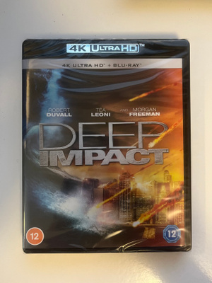 Deep Impact (4K UHD + Blu-ray) Morgan Freeman (1998) UUSI
