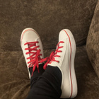 Keds valkoiset / punaiset tennarit 37,5 - pikkukuva 1
