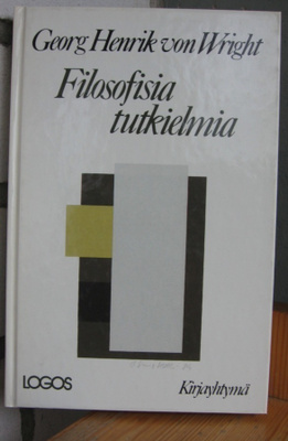 Georg Henrik von Wright: Filosofisia tutkielmia. 215 s.