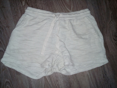 Luonnonvaalea harmaat shortsit koko xs