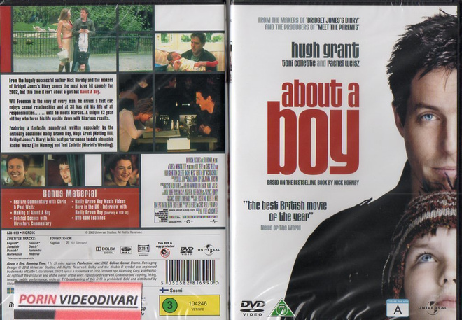 Poika	(35 621)	UUSI	-FI-	DVD	nordic,		hugh grant	2002