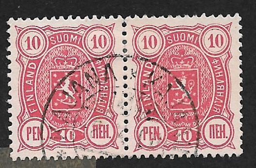 Vaakuna 1889 10p (LAPE 2x29B) O pari
