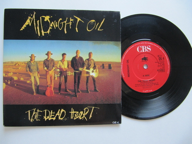 Midnight Oil The Dead Heart   7" sinkku