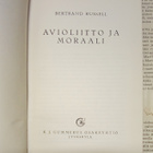 Bertrand Russell - Avioliitto ja moraali (sid.) - pikkukuva 3